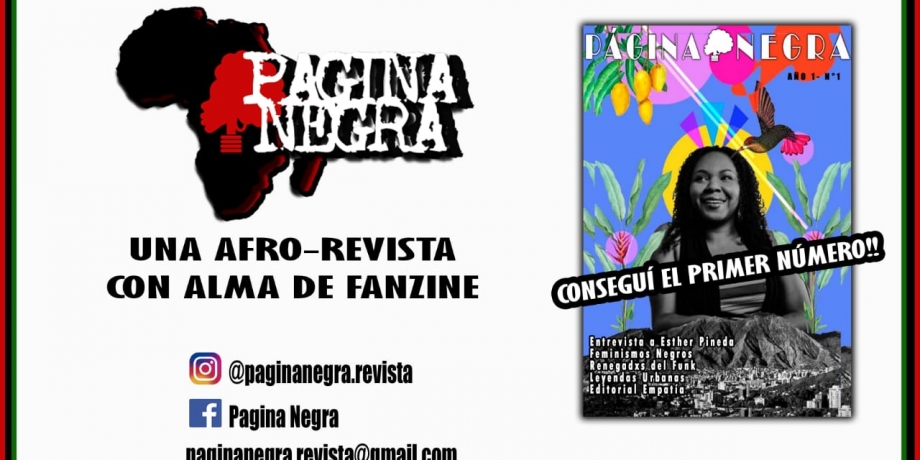Con un reportaje a Esther Pineda, ya circula el primer número  de “Página negra”